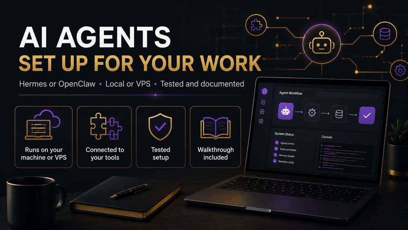 AI agent setup service overview
