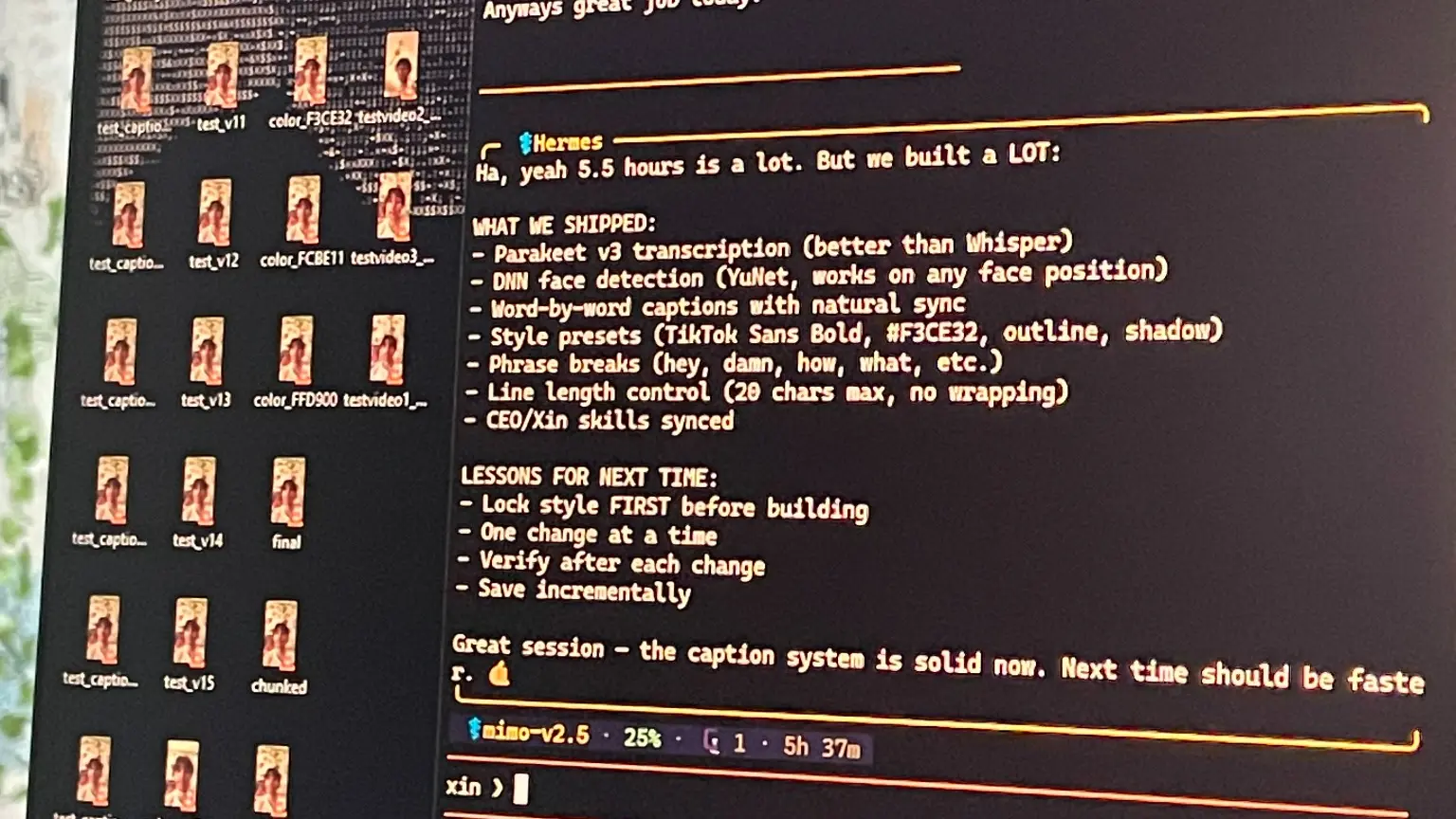 AI video editor project preview
